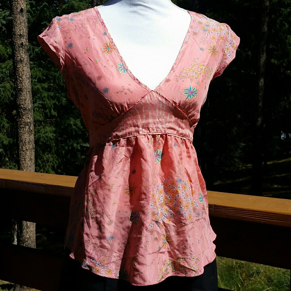 Gap women's silk top/blouse/shirt size  M/8/10
